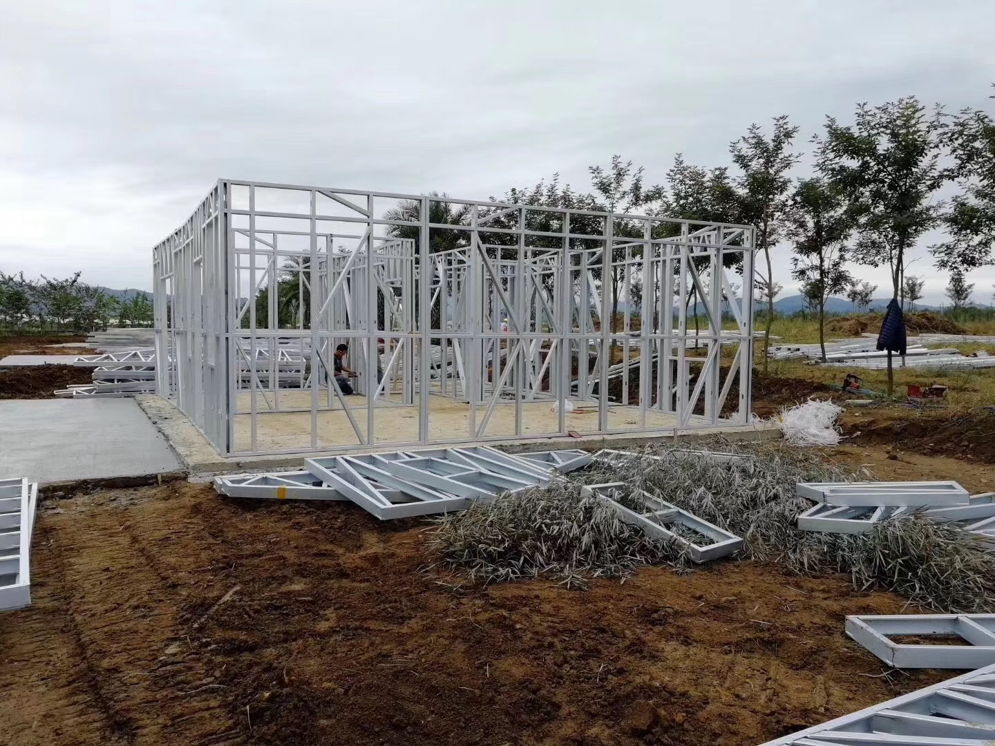 Lightweight steel guage structure/ framing materials